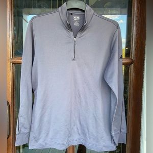 Adidas Climalite golf 1/4 zip. Gray. (XL)‎